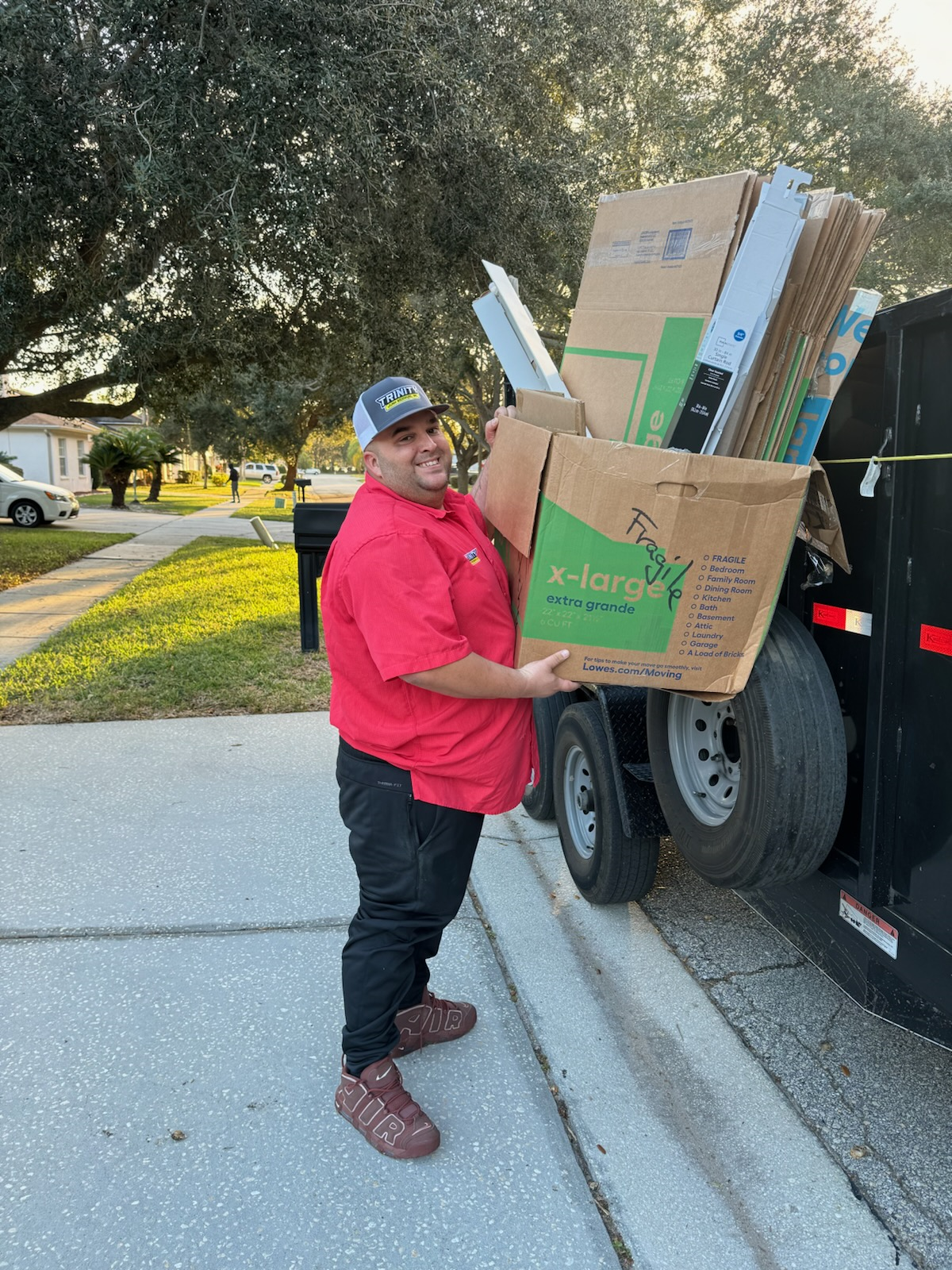 Removing Clutter-Trinity Junk Removal Inc