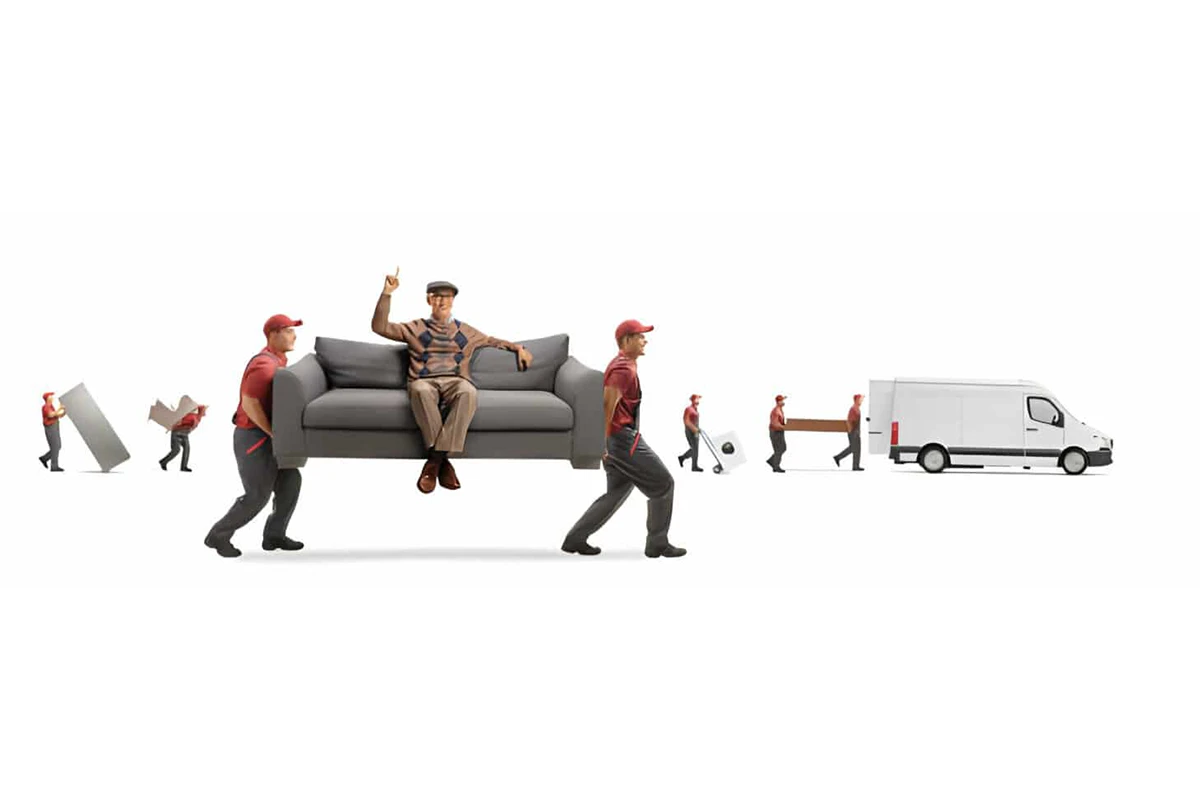 How do I hire an emergency old furniture removal service in Florida, USA?